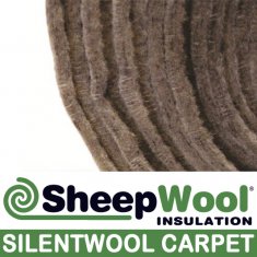 SilentWool Floor Carpet Underlay 